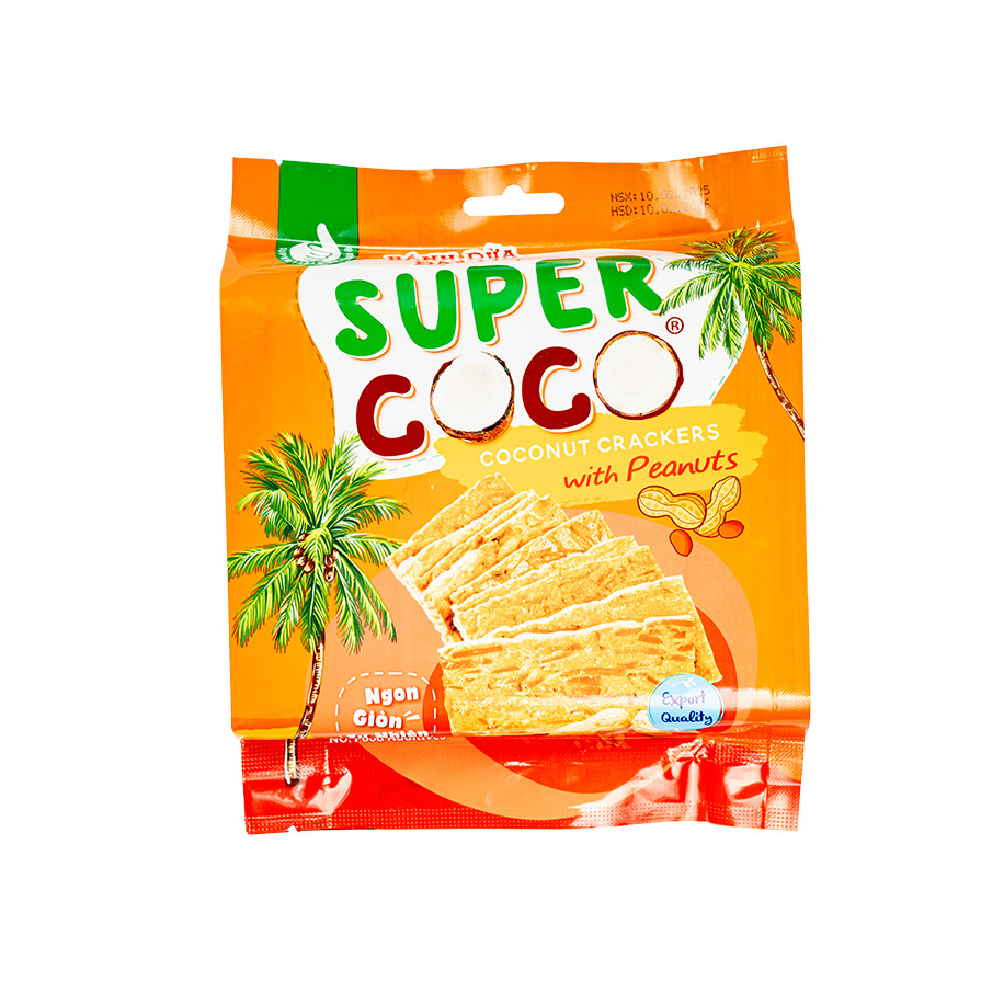 Grilled Coconut Crackers