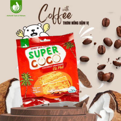Grilled Coconut Crackers Coffee 150gr