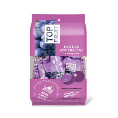 Purple Grape Fruit Gummy Candy